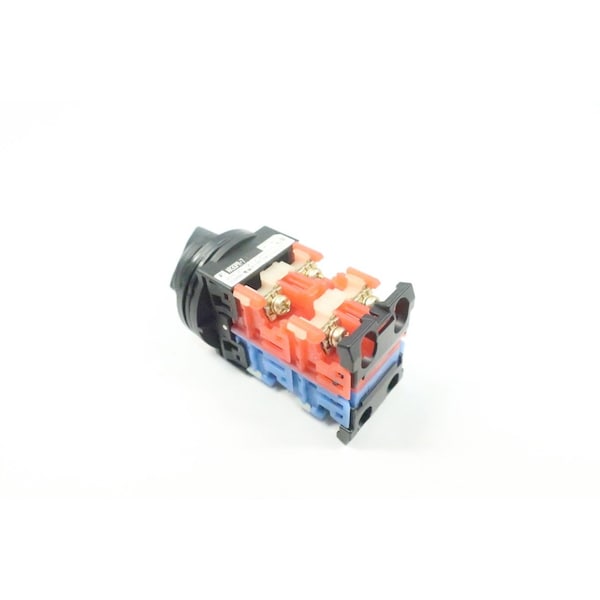 Selector de interruptor de retorno de resorte de 2 posiciones Fuji Spring - AR22JR-2B