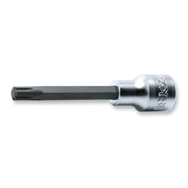 Ko-Ken Bit Socket Ribe-CV M13 100mm 1/2 Sq. Drive - 4027.100-M13