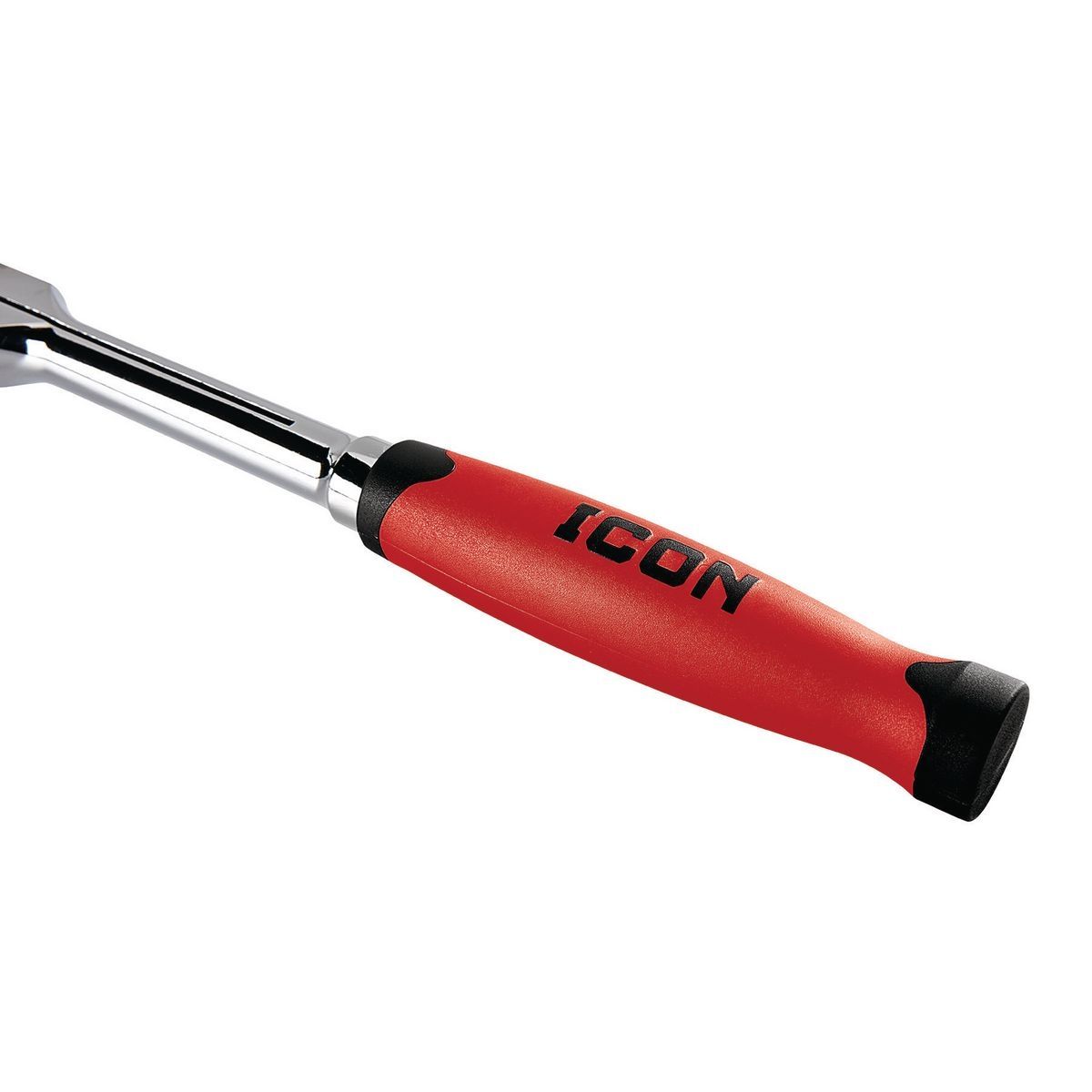Llave de trinquete profesional con cabeza giratoria de 3/8 pulgadas y agarre cómodo - 64698