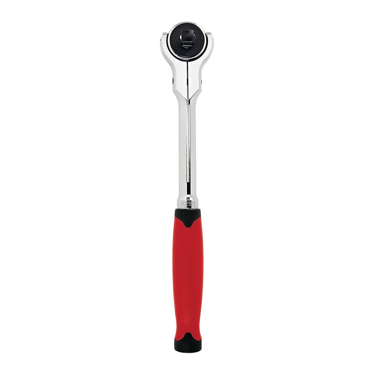Llave de trinquete profesional con cabeza giratoria de 3/8 pulgadas y agarre cómodo - 64698