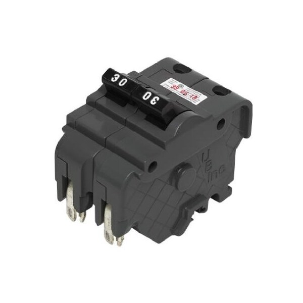 Connecticut Electric Circuit Breaker, UBIF Thick Series, 60A, 2 Pole, 120/240V AC, 10kA - VPKUBIF260N