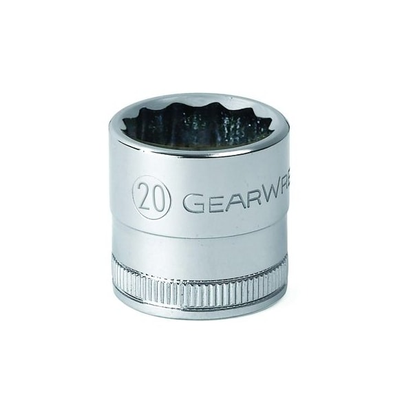 Apex Tool Group 1/2" DR. 20MM 6PT STANDARD SCKT - GWR80632