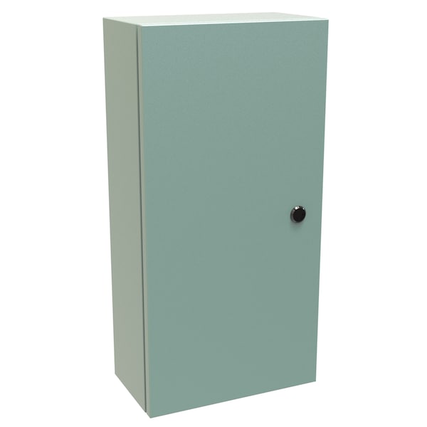 Hammond Steel Electrical Enclosures, 24 in H, 6 in D, 12 in W, NEMA 4, Hinged - EN4SD24126GY