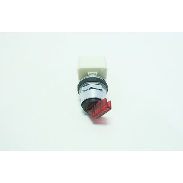 Interruptor selector cuadrado D RED 2 POS ILUMINADO 24-28V-AC 24-28V-DC - 9001K11J35FRH13