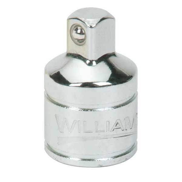 Williams 3/8" F x 1/4" M Drive Adapter, SAE, 1 pcs, Chrome plated - 31008