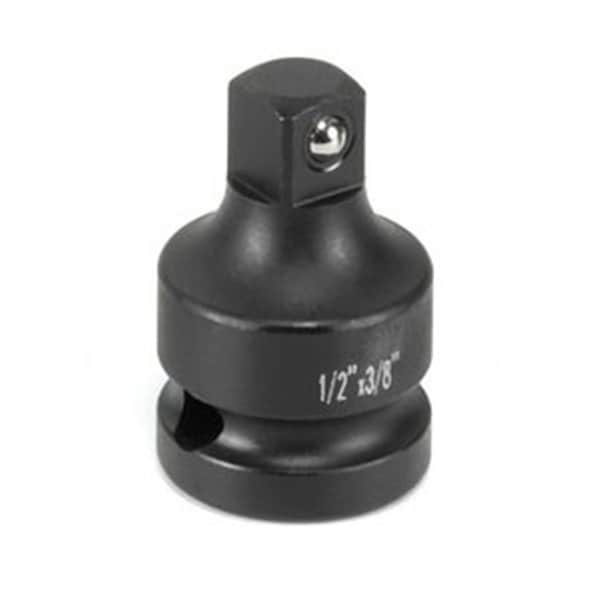 Grey Pneumatic . .50 in. Female x .38 in. Male Adapter with Friction Ball - GR99306