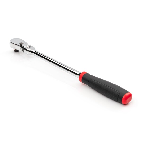 Tekton 3/8 Inch Drive x 12 Inch Flex Head Comfort Grip Long Ratchet - SRH22112