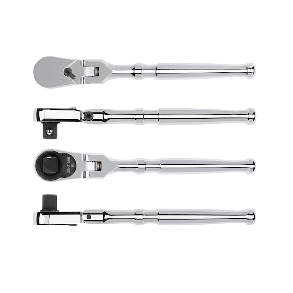 Tekton 3/8 Inch Drive x 6 Inch Flex Head Small Body Ratchet - SRH21506