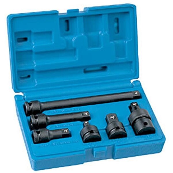 Grey Pneumatic Grey Pneumatic GRE1100 .38 in. Drive Impact Adapter and Extension Set - 6 Piece - GRE1100