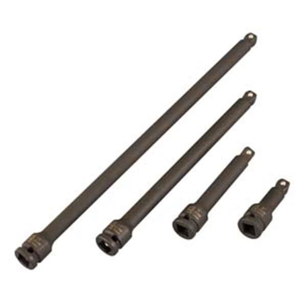 Gourmetgalley 4 Pieces 3/8" Drive Impact Wobble Extension Set - GO1538304