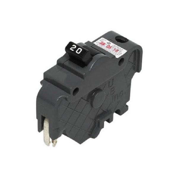 Connecticut Electric Circuit Breaker, UBIF Thick Series, 15A, 1 Pole, 120V AC, 10kA - VPKUBIF15N