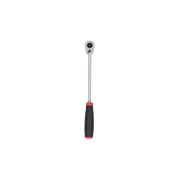 Tekton 1/4 Inch Drive x 9 Inch Quick-Release Comfort Grip Long Ratchet - SRH12009