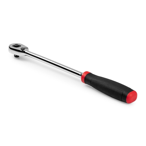 Tekton 1/4 Inch Drive x 9 Inch Quick-Release Comfort Grip Long Ratchet - SRH12009