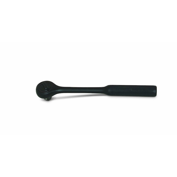 Wright Tool 3/8" Drive 41 Geared Teeth Round Ratchet 3/8" Drive Ratchet Knurled Grip, Black - 33426