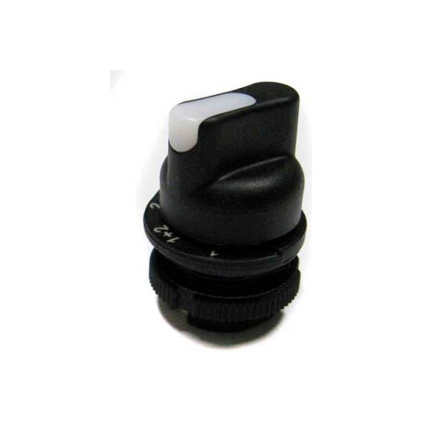 Springer Controls Co T.E.R., PRSL1863BI Interruptor Selector de Retorno de Resorte Transparente 1/1+2/2, Utilizar con Colgantes MIKE & VICTOR - PRSL1863BI