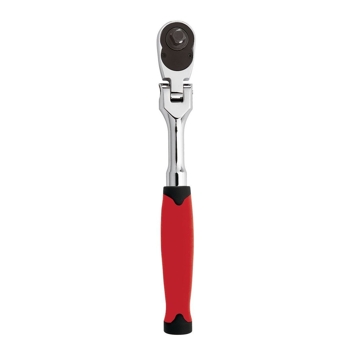 Llave de trinquete profesional de 1/4 de pulgada con cabeza flexible y agarre cómodo - 64693