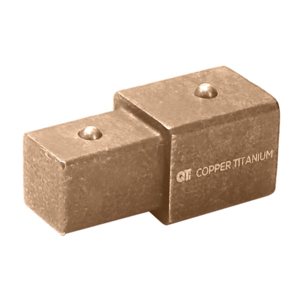 Pahwa QTi Non Sparking, Non Magnetic Adaptor M : 1/2" - M : 3/8" - AD-2012