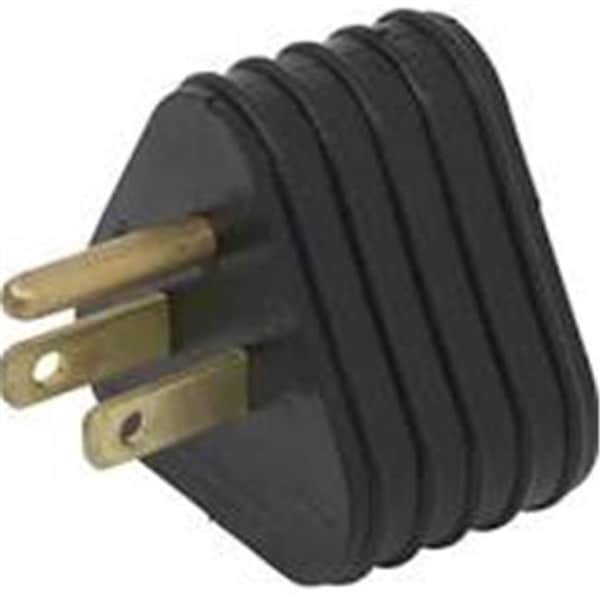 Tool Time Corporation 30 A Female - 15 A Male Triangular Adapter - TO356636
