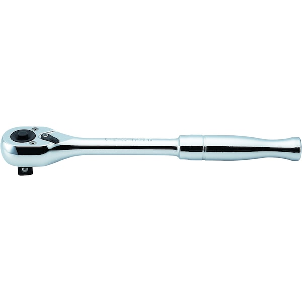 Ko-Ken Ratchet Handle 24 teeth 250mm Push Button Polished Handle 1/2 Sq. Drive - 4753PB
