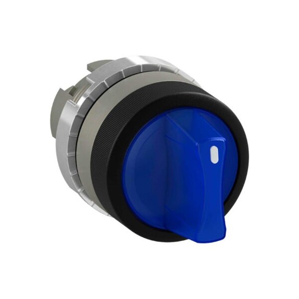 Controles Springer Co Selector iluminado de ABB, 22mm, Azul, Z CAM, P9M-SLZ0L - P9M-SLZ0L