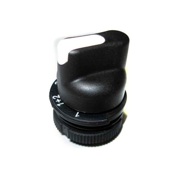 Controles Springer Co T.E.R., interruptor selector de posición de mantenimiento completo blanco 1/1+2/2, para usar con los colgantes MIKE y VICTOR - PRSL1864BIC