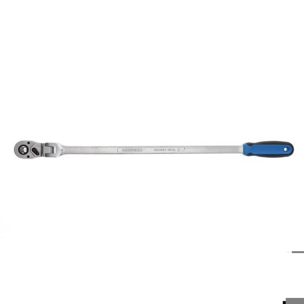 Gedore 1/2" Drive Ratchet, Reversible, Swivel Head, 1/2", Chrome - 1993 GU-10 XL