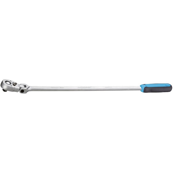 Gedore 1/2" Drive Ratchet, Reversible, Swivel Head, 1/2", Chrome - 1993 GU-10 XL