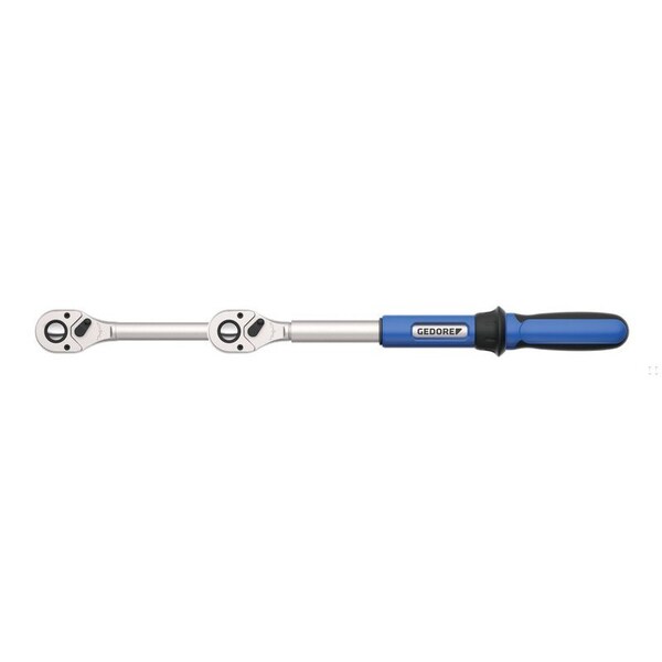 Gedore 1/2" Drive Telescopic Ratchet, Reversible, 1/2", Chrome - 1993 TU-10