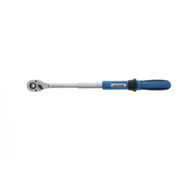 Gedore 1/2" Drive Telescopic Ratchet, Reversible, 1/2", Chrome - 1993 TU-10