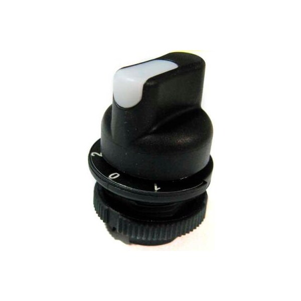 Springer Controls Co T.E.R., PRSL1857BIC Interruptor selector de retorno de resorte completo blanco 1/0/2, para usar con los colgantes MIKE & VICTOR - PRSL1857BIC
