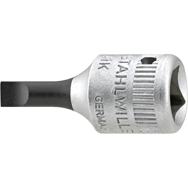 Stahlwille Tools 6, 3 mm (1/4") Screwdriver socket 0, 6x3, 5 mm L.28 mm - 01280006