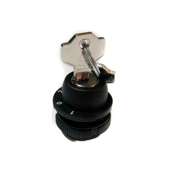 Controles Springer Co T.E.R., PRSL1869PI 1/0/2 Interruptor Selector con Retorno a Resorte y Llave, Utilizar con los colgantes MIKE & VICTOR - PRSL1869PI.