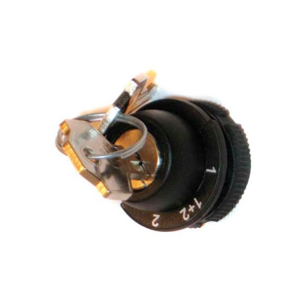 Interruptor selectivo de posición mantenida con llave de Springer Controls Co T.E.R., PRSL1876PI 1/1+2/2, para usar con los pendants MIKE y VICTOR - PRSL1876PI