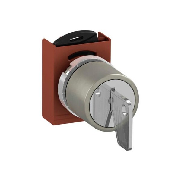 Controles Springer Co. Selector llave ABB, 22mm, Metal, 1 Código de llave, Z CAM, P9M-SCZ0T01 - P9M-SCZ0T01