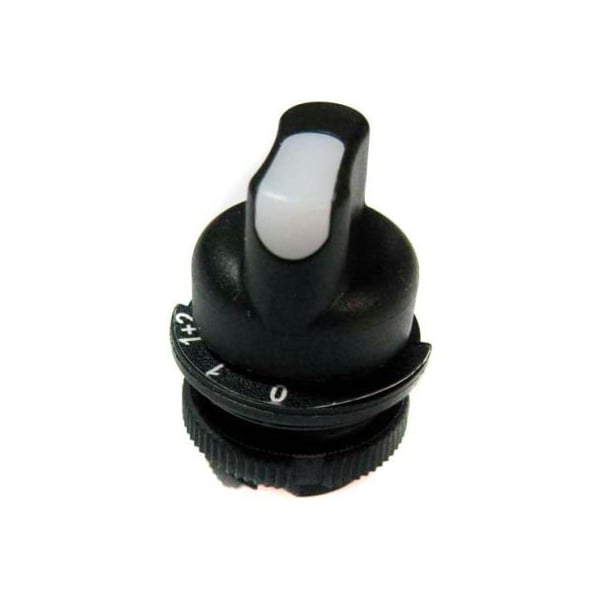 Springer Controls Co T.E.R., PRSL1859BI Interruptor Selector de Ret. de Resorte Transparente 0/1/1+2, para uso con las cáscaras de MIKE & VICTOR - PRSL1859BI