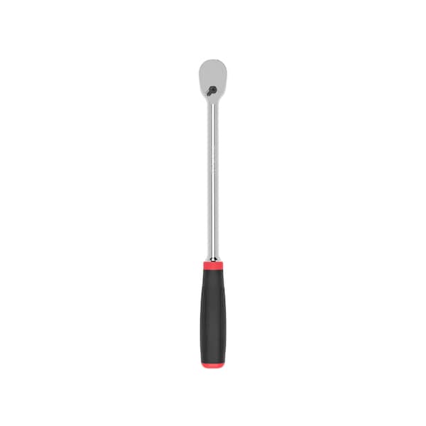 Tekton 3/8 Inch Drive x 12 Inch Comfort Grip Long Ratchet - SRH02112