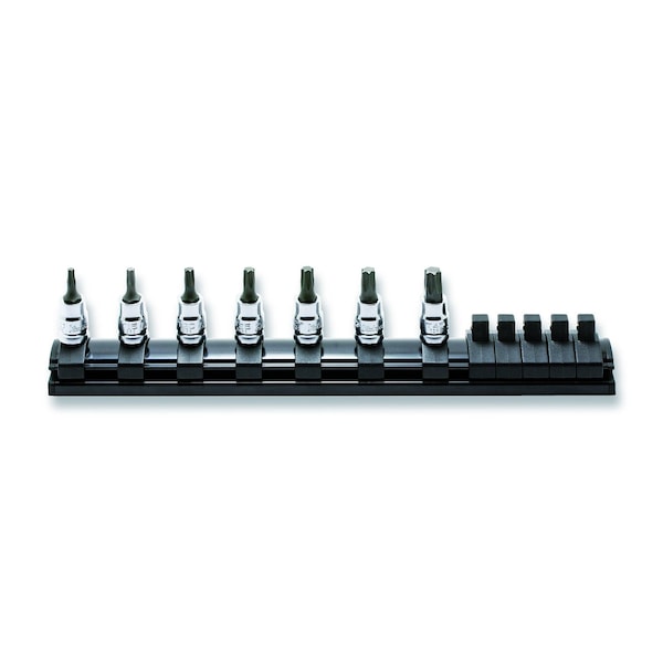 Ko-Ken Bit Socket set TORX T10-T40 200mm Z-series 7 pieces 1/4 Sq. Drive - RS2025Z/7-L28