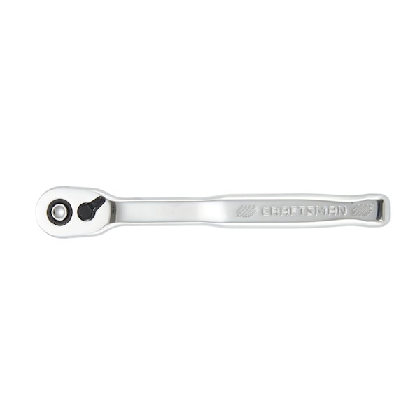Craftsman 3/8-in Drive 72 Geared Teeth Ratchets, 3/8" Drive Mini Head Ratchet, Polished chrome - CMMT99442