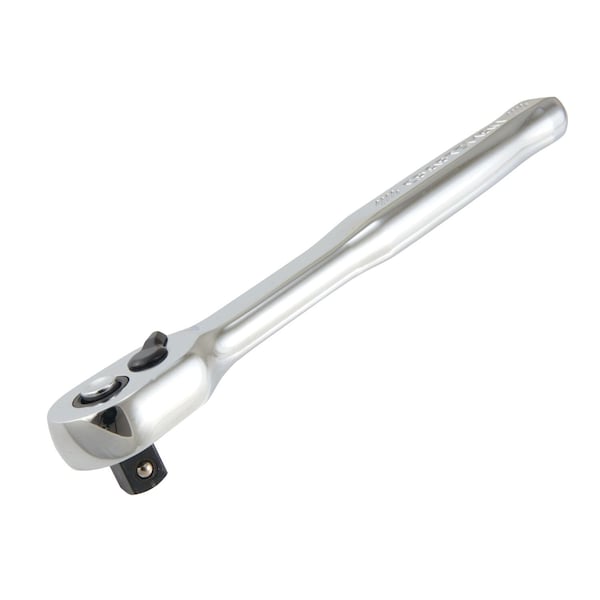 Craftsman 3/8-in Drive 72 Geared Teeth Ratchets, 3/8" Drive Mini Head Ratchet, Polished chrome - CMMT99442