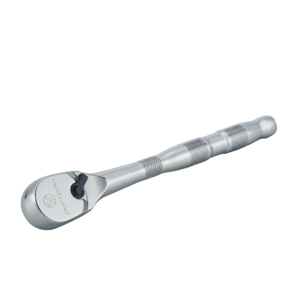 Craftsman 1/2-in Drive 96 Geared Teeth V-Series(TM) 1/2" Drive Ratchet, Polished chrome - CMMT86331V