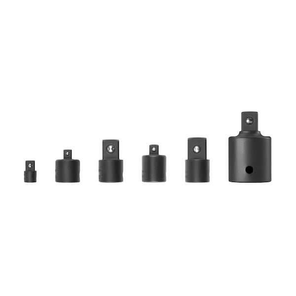 Tekton Impact Adapter/Reducer Set, 6-Piece (1/4, 3/8, 1/2, 3/4 Inch Drive) - SIA99026