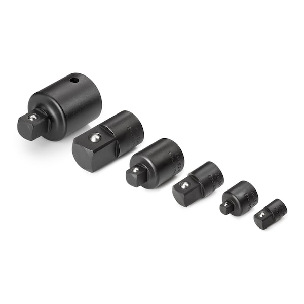 Tekton Impact Adapter/Reducer Set, 6-Piece (1/4, 3/8, 1/2, 3/4 Inch Drive) - SIA99026