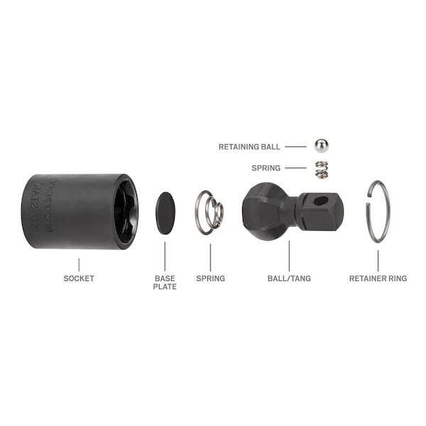 Tekton 3/8 Inch Drive Impact Universal Joint - SIA12102
