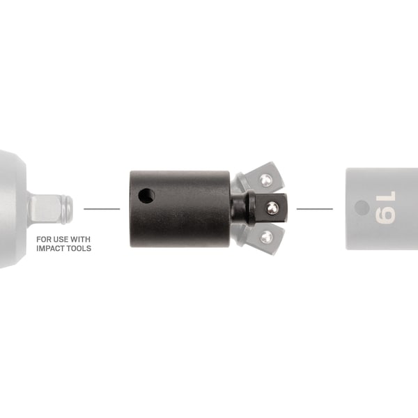Tekton 3/8 Inch Drive Impact Universal Joint - SIA12102