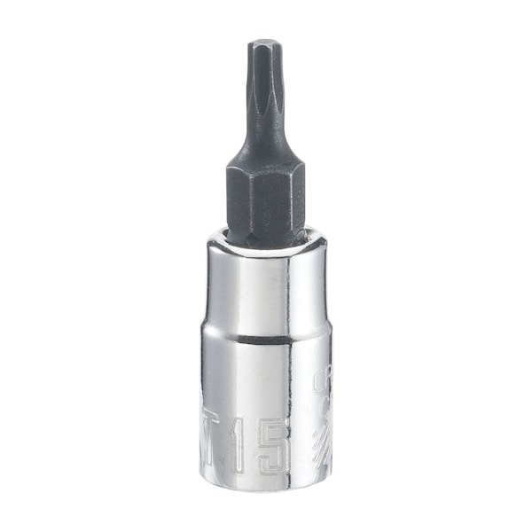 Craftsman Sockets, 1/4" Drive T15 Torx Bit Socket, Torx 1/4" Drive - CMMT42661