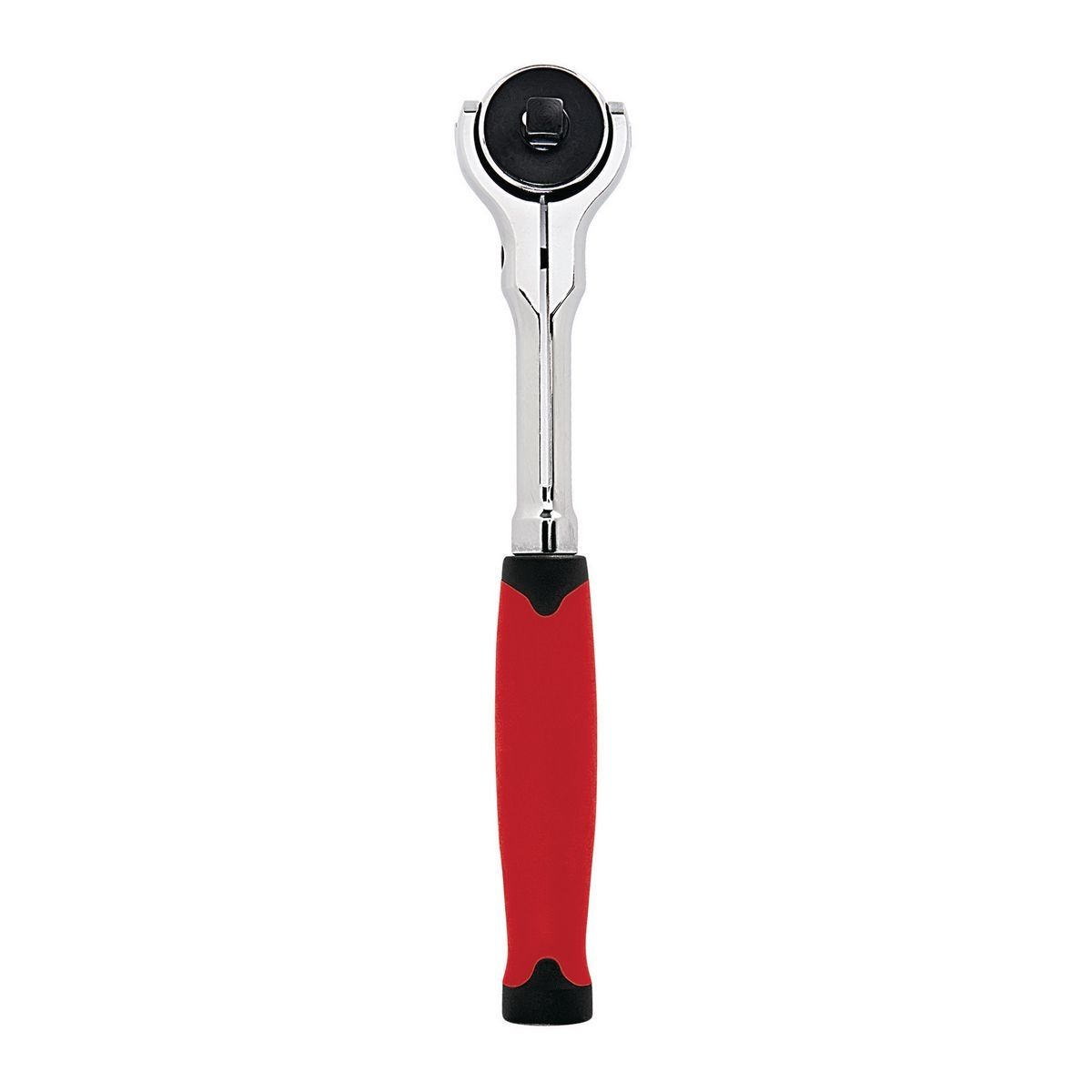 Llave de trinquete profesional con cabeza giratoria y agarre cómodo de 1/4 de pulgada - 64694