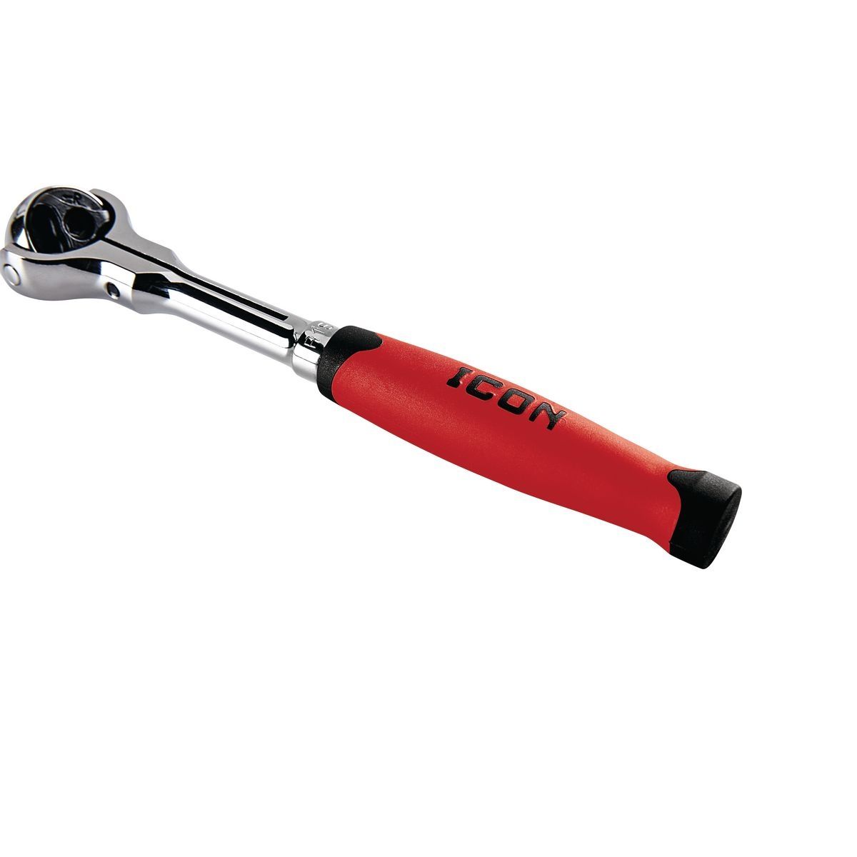Llave de trinquete profesional con cabeza giratoria y agarre cómodo de 1/4 de pulgada - 64694