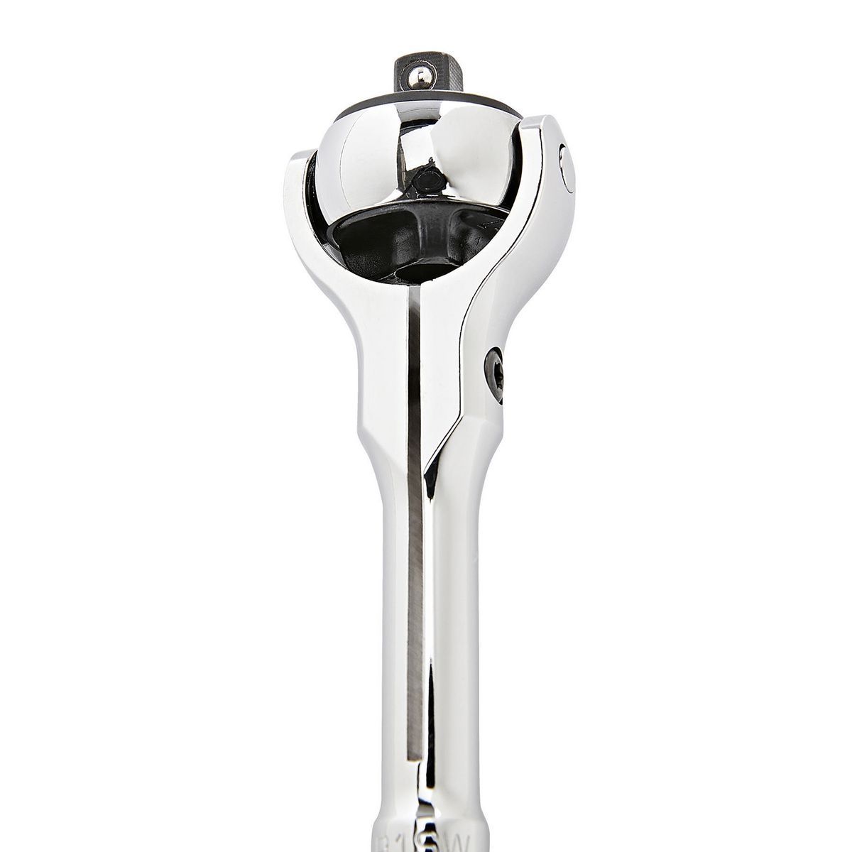 Llave de trinquete profesional con cabeza giratoria y agarre cómodo de 1/4 de pulgada - 64694