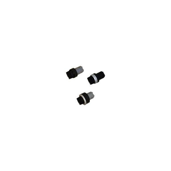 Interruptores rotativos rojos de mango corto Std Ill de Carlo Gavazzi 2Pos L-R - PB22SISRS21R
