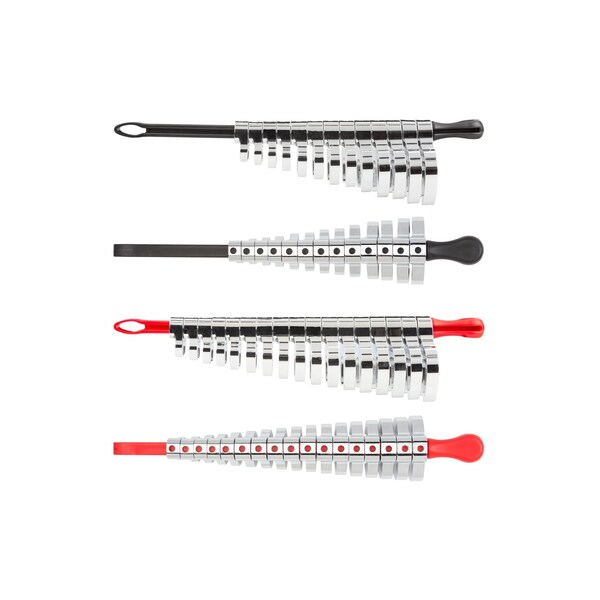 Tekton 3/8 Inch Drive Crowfoot Wrench Set with Keys, 30-Piece (5/16-1 in., 8-24 mm) - WCF91301